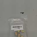 Pure Copper E14 to E12 Adapter Converter, European to Candelabra Screw Light Socket Reducer, 12Pcs Gold Lamp Bulb Adapter