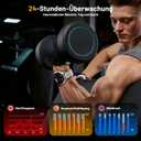 Smart Watch for Men, 1.52" HD Fitness Tracker with Blood Pressure SpO2 Heart Rate Sleep Monitor, 110 Sports Modes, 1000mAh Battery Watches for Men Compatible with Android iPhone