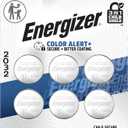 Energizer 2032 Batteries (6 Pack), 3V Lithium Coin Batteries