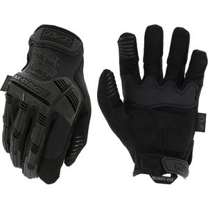Mechanix Wear: M-Pact Covert Tactical Gloves with Secure Fit, Touchscreen Capable Safety Gloves for Men, Work Gloves with Impact Protection and Vibration Absorption (Black, Small)