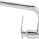 Wall Mounted Kitchen Faucet, Single Cold Water Tap, G1/2in Connection, 20cm Length, LQ-3093 Model, for Home Kitchen Sink Use