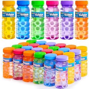 JOYIN Bubble Bottles 6/12/24/36PCS (4oz Solution), Bubbles for Toddlers 1-3, Blow Bubbles Solution Wand Bulk for Party Favors for Kids, Toddler Summer Outdoor Toys Gift for Kids (6)