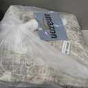 Machine Washable Kitchen Runner Rugs: 2'6"x8' Hallway Rug Non Slip Low Pile Stain Resistant Soft Carpet Runners for Hallways Indoor Entryway Kitchen Laundry Room Bedroom Farmhouse (Brown and Cream)