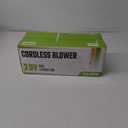 Leaf Blower, Electric Cordless Leaf Blower with 2 Batteries and Charger, 2 Speed Mode, Lightweight Leaf Blowers for Blowing Leaves, Lawn Care, Patio Cleaning and Dust