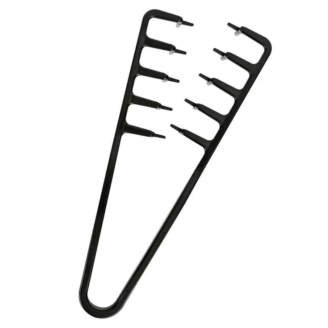 3 x Texture Comb for Men, Wide Tooth Hair Comb for Thick & Curly Hair, Mens Comb for Styling, Volume & Daily Grooming (black)