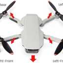 Mini 2 Arm Shell Without Motor Replacement Arms Cover for DJI Mavic Mini 2/Mini SE Accessories Repair Parts,Suitable for The Case That The Motor Is Not Damaged And The Arm Is Damaged - Original Accessories (left Front)