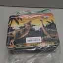 Dinosaur Toys for Kids 3-5-7-14 Realistic Plastic Dinosaur Figures with Metal Storage Box & Learning Booklet - Educational Dino Figure Toys for Boys Girls Toddlers