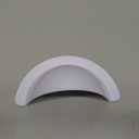 Recessed Light Cover, Can Light Cover 40% Translucent Half Shade Stick-On with Super Strong Double-Sided Tape, Anti-Yellow Cream White Easy Install(4 or 6 INCH)