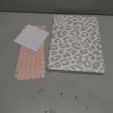 Seorsok Compatible with MacBook Air 13 Inch Model A1932 A2179 M1 A2337 Touch ID Release 2020 2019 2018 Plastic Hard Shell Case Protective Cover with 2 Pieces Pink Keyboard Cover Leopard Print