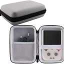 WERJIA Hard Carrying Case Compatible with RF40H/RG406V /RG405V Retro Handheld Game Console (Grey)