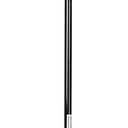 Carlisle FoodService Products DuoPan Upright Dust Pan and Broom Set, Essential Cleaning Tools for Home and Commercial Use, 36" Handle, 1 Count, Black