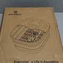 Collapsible Heated Foot Spa with Bubble and Red Light Temperature Control Foot Bath Massager and Soaking Tub Featuring 8 Shiatsu Massage Rollers Pumice Stone and Built-in Timer Ideal Gift for Wife, Mom (Dark Black)