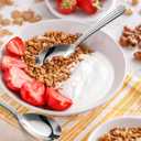 Asian Soup Spoons Stainless Steel Chinese Soup Spoons Set of 6 for Ramen Pho Wonton Dumpling Noodles (medium)