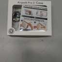 Inesore for AirPods Pro 3 Case 2025 with Lock, for Women Girly Floral Clear Case Compatible with Apple Airpods Pro 3rd Generation Cover, with Phone Stand,Keychain & Cleaner Kit -Purple Flower