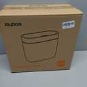 JOYBOS Trash Can 3.5 Gal Motion Sensor Bathroom Trash Can with Lid, Automatic Trash Can Small Smart Garbage Can Touchless, Waterproof Slim Trash Bins for Bedroom Office Kitchen (White)