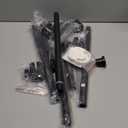 Moxweyeni Front Door Garland Hanger, Adjustable Width 31.5"-94.5", Stainless Steel Christmas Decoration Holder Garland Hanger for Door Frame Doorway Wreath Lights Outdoor, No Screws or Nails