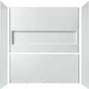 WOODBRIDGE 60 x 32 Four-Piece Direct-to-Stud Alcove Tub Surround Wall Panel Kit in White