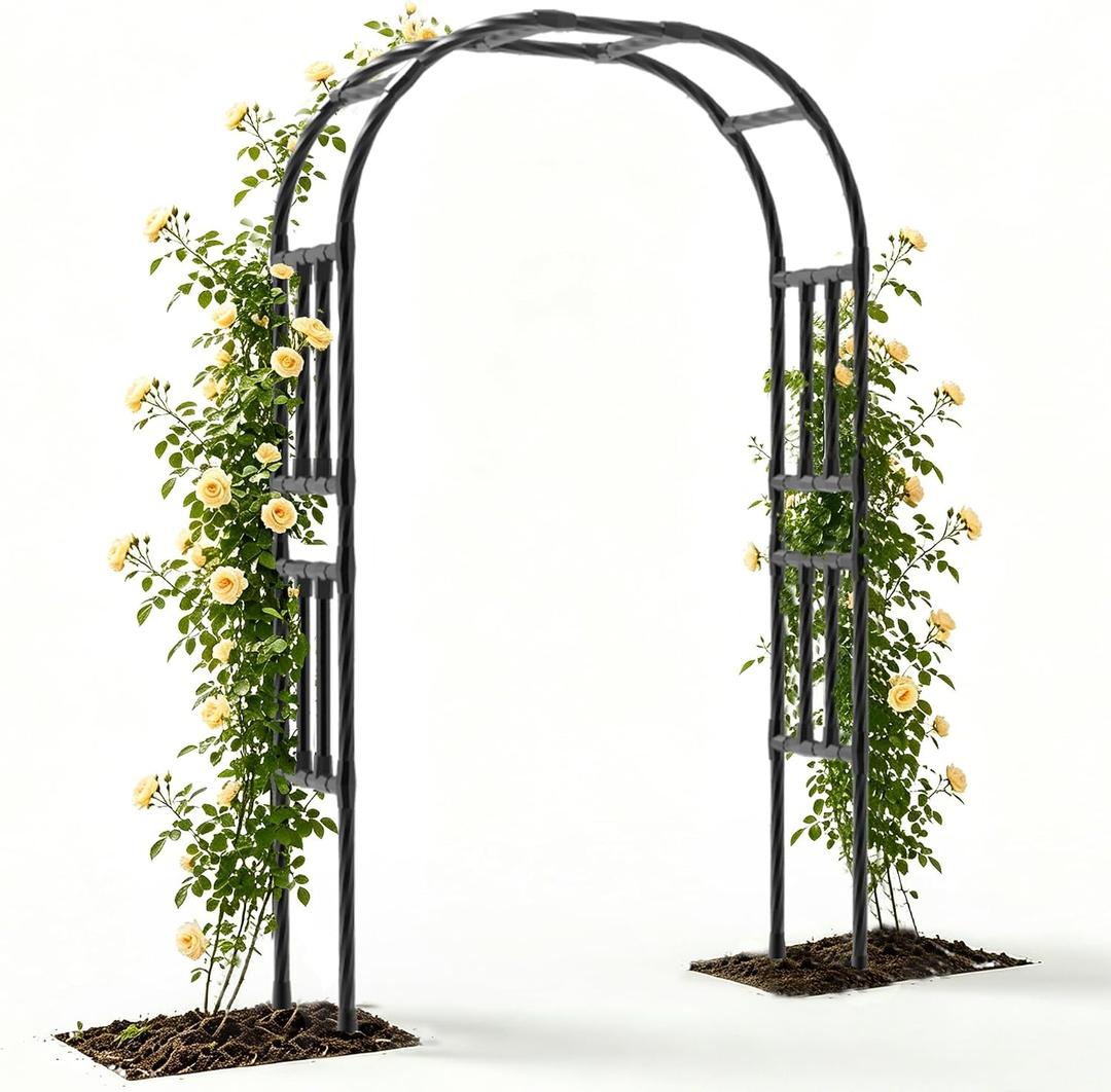 Garden Arch Trellis - Garden Arch Size Length: 59in Height: 94.5in