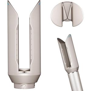 Hair Smooth Attachment for Shark Flexstyle, Gentle Airflow Smooth Nozzle for Shark Flex Style HD400 Series, Hair Straightener Styling from Curly Coily Wet to Straight Smooth Sleek Shiny Hair