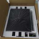 Adjustable Poster Sign Holder Stand 8.5x11 , Sign Holder Stand with Heavy Duty Marble Base, Reusable Sign Holder Vertical & Horizontal View Display for Indoor Outdoor Standing（Square）