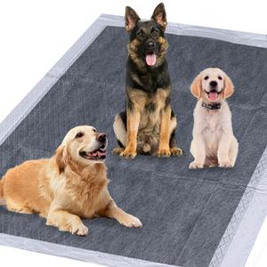 Dog Pee Pads Extra Large 36"x33" Carbon Puppy Pads Leak-Proof Disposable Pet Activated Carbon Thicken Potty Pad for Dogs, Cats, Rabbits (40 Count)