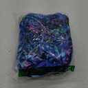 Aqua Eve Plus Size Swimsuit for Women Tummy Control One Piece Bathing Suit Vintage Swimwear (18W, Blue Leaves)