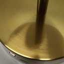 Oneach 9" Cordless Table Lamp, Gold Rechargeable Battery Operated Lamp, 3-Way Stepless Dimming Touch Lamps, Small Glass Bedside Nightstand Light for Bedroom Dining Table Living Room Shelf Decor