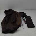 Men's Tunic Cosplay Costume with 2 PCS Light Up Saber Tunic Hooded Robe Full Set for Halloween Party M