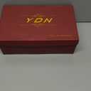 YDN Women Chunky High Heels Round Toe Oxford Loafer  Size 10 US, Black