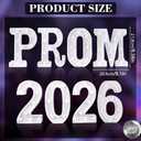PROM Decorations 2026 Marquee Letters: Graduation Decorations Prom 2026 Light up Sign Marquee Letters Decorations for Class of 2026 High School College Party Supplies