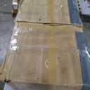 DUMOS Bar Stools Set of 4, 24 inch Counter Height Bar Stools, Upholstered Modern Kitchen Barstools with Metal Base, PU Leather Saddle Stools for Kitchen Island, White