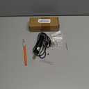 Micro Handheld Drill Bits, 0.7-1.2mm Crystal Epoxy For Resin Jewelry Making Mini Electric Drill Set DIY ABS (Black)