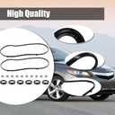 VS50607R Engine Valve Cover Gasket Set for Honda Accord Odyssey Pilot Ridgeline 2003 2004 2005 2006 2007 2008, for Acura MDX RL TL Saturn Vue 3.0L 3.2L 3.5L 2003-2010, Replace 036-1708 12341RCAA01
