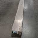 SMARTSTANDARD 12FT Double Sliding Barn Door Hardware Whole Kit (Include 12ft Double Track Kit & Pull Handle Set & Floor Guide), Smoothly and Quietly, Easy to Install, Fit 36" Wide Door Panel (J Shape)