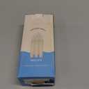 PChero 6pcs Flameless Taper Candles with Timer, 6.7" LED Battery Operated Tapered Candlesticks with Warm Yellow Flickering Flame, Dripless Candles for Halloween Themed Party Xmas Home Decorations