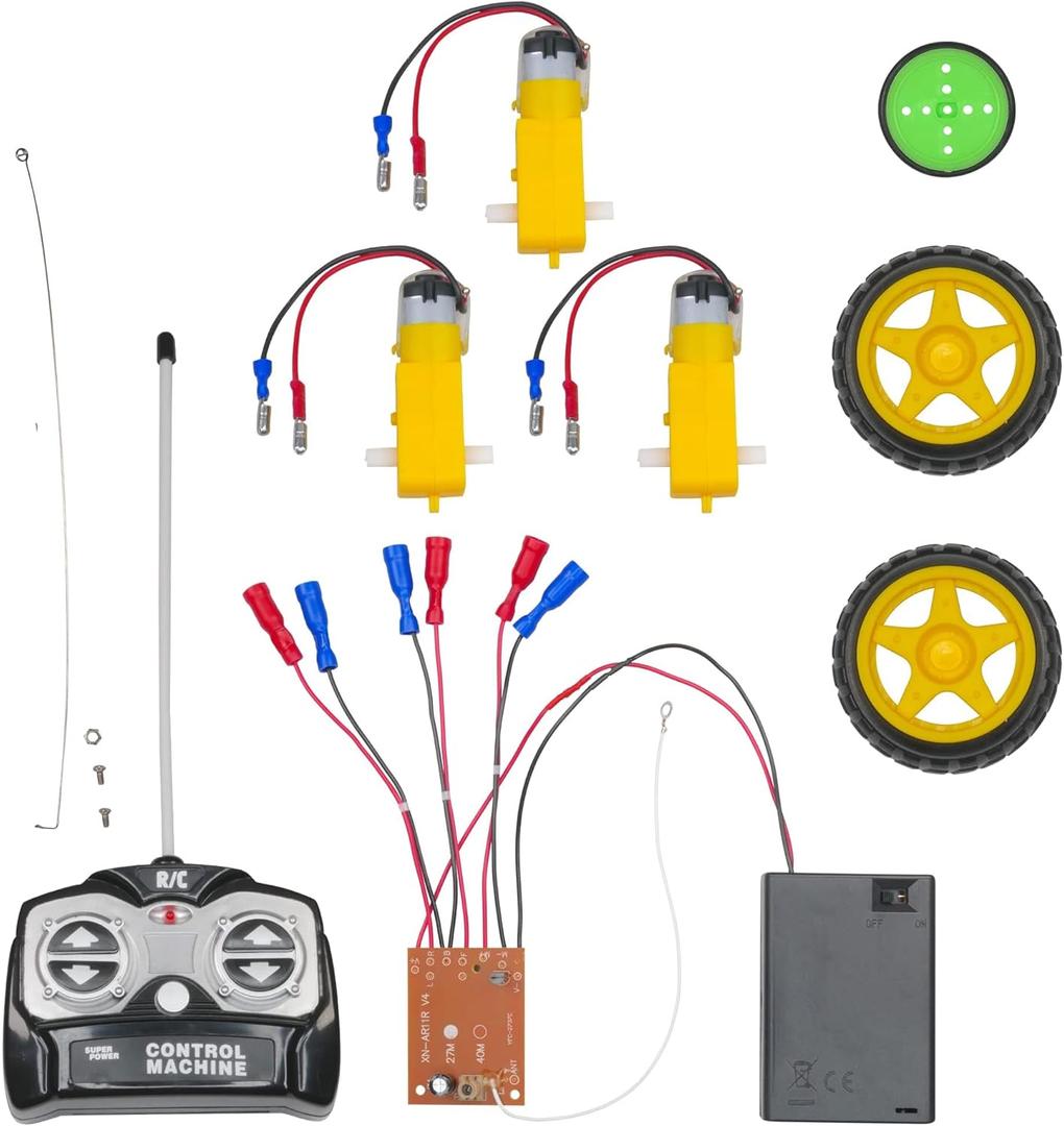 DIY RC Parts Kit - Make Anything into a Remote Control Vehicle
