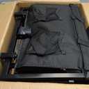 43'' Extra Long Folding Wagon with Extended Tailgate, Black