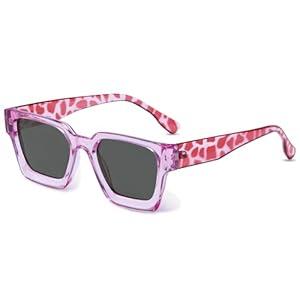 livho Rectangle Polarized Sunglasses Trendy for Women Men Retro Sun Glasses for Women Men 2025 Oversized UV Protection Shades