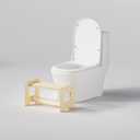 Acenova Wooden Toddler Step Stool Toilet Stool for Bathroom Sink, Potty Stools, 17" D x 6" W x 10" H