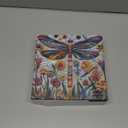 Dragonfly Puzzles for Adults 1000 Pieces, PICKFORU Colorful Animal Flower Jigsaw Puzzle Wildflower, Gradient Nature Garden Plant Theme as Wall Decor