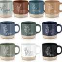 Didaey 30 Pcs Thank You Mugs Bulk Appreciation Gifts for Employee Coworkers Staff Thank You Gifts for Team Group Teacher Volunteer Office Motivational Ceramic Coffee Mugs (Wildflower)