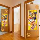 Paw Patrol Door Multicolor Poster - 27" x 60" (1 Pc) - Adorable Wall Decor for Kids Room, Perfect Celebratory Accessory for Fans