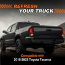 MAYELLO Smoked Tail Lights w/bulbs Fit for 2016-2023 Toyota Tacoma Trucks, Plug & Play Replacment Rear Lamps