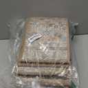 Pauwer Carpet Stair Treads for Wooden Steps Indoor 15 Pack 8" X 30" Peel and Stick Stair Treads Non Slip Staircase Step Treads Reusable Stair Runner Rugs for Dogs, Kids and Elders, Cream Tan