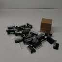 Solar Power LED Deck Stair Lights Outdoor Path Garden Stairs Step Fence Warm White Light for Wide Range of Outdoor 30pcs