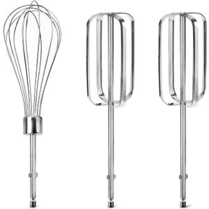 Hand Mixer Beaters Blender Replacement with Hand Mixers Whisk for Hamilton Beach Hand Mixers 62682RZ 62692 62695V 64699 Hand Mixer Egg Beaters Electric Mixer Whisk- 3 Pack
