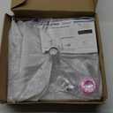 Hibbent Thickness Metal Rain Shower Head, 12 Inch High Pressure Shower Heads, Square Large Bathroom Rainfall Shower Head with Adjustable Brass Ball Joint, Waterfall Full Body Coverage, Matte Black