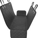 Active Pets Black XL Dog Car Hammock Back Seat Cover, Waterproof Backseat Cover Protector for Truck Bench Rear of Sedans or SUVs, Essential Pet Supplies Vacuum or Wipe Clean, Machine Washable