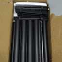 Mancra Solar Pathway Lights Outdoor, 10 Pack Metal & Glass Solar Lights Outdoor Waterproof Landscape Path Lights, Cool White