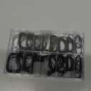 180 Pieces O Ring Watch Gasket Rubber Seal O Ring Watch Gasket Set 18 Types Rubber Sealing Watch Back Cover for Watch Repair